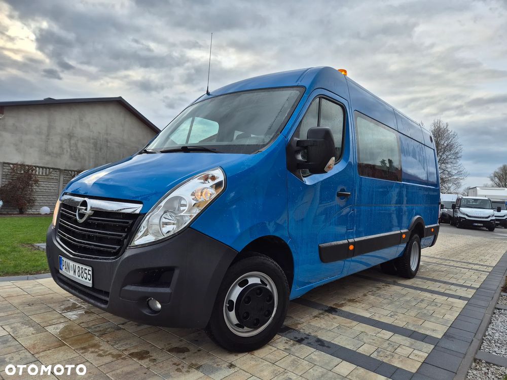 Opel MASTER MOVANO L3H2 2.3 165KM BRYGADÓWKA 7 OSÓB KLIMA SPROWADZONY - 9