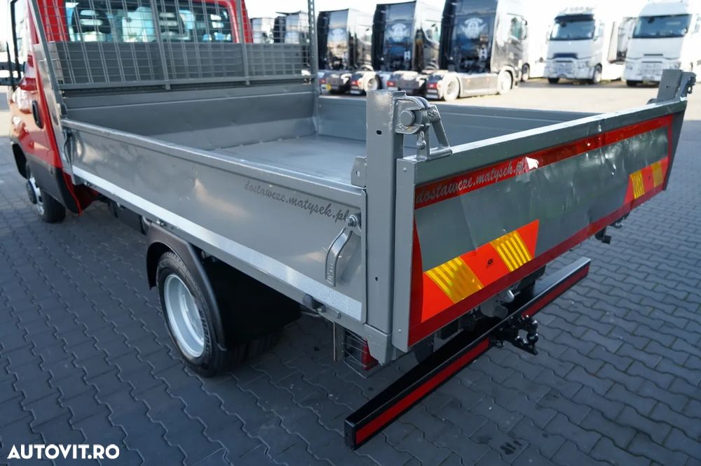 Iveco DAILY 35-130 / BASCULATOR SPATE / DUBLU / MANUAL / PIELE / EURO 6 - 22