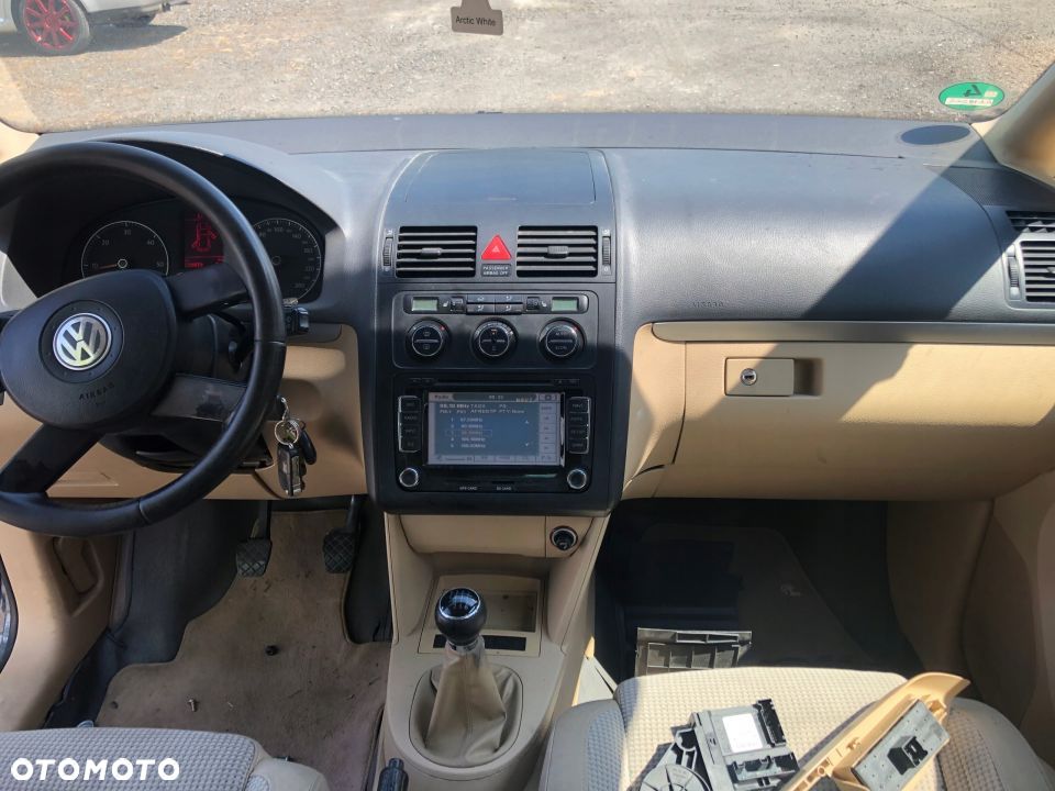 Konsola poduszki napinacze AIR BAG VW TOURAN - 1