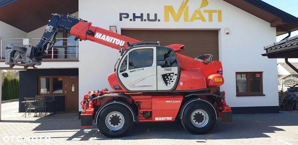 Manitou MRT 2150+/ kosz hydr /widły hydr/pilot /najbogatsza wersja wyposażenia - 1