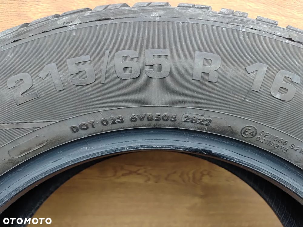 2 Opony zimowe Vredestein 215 65 r16 - 7