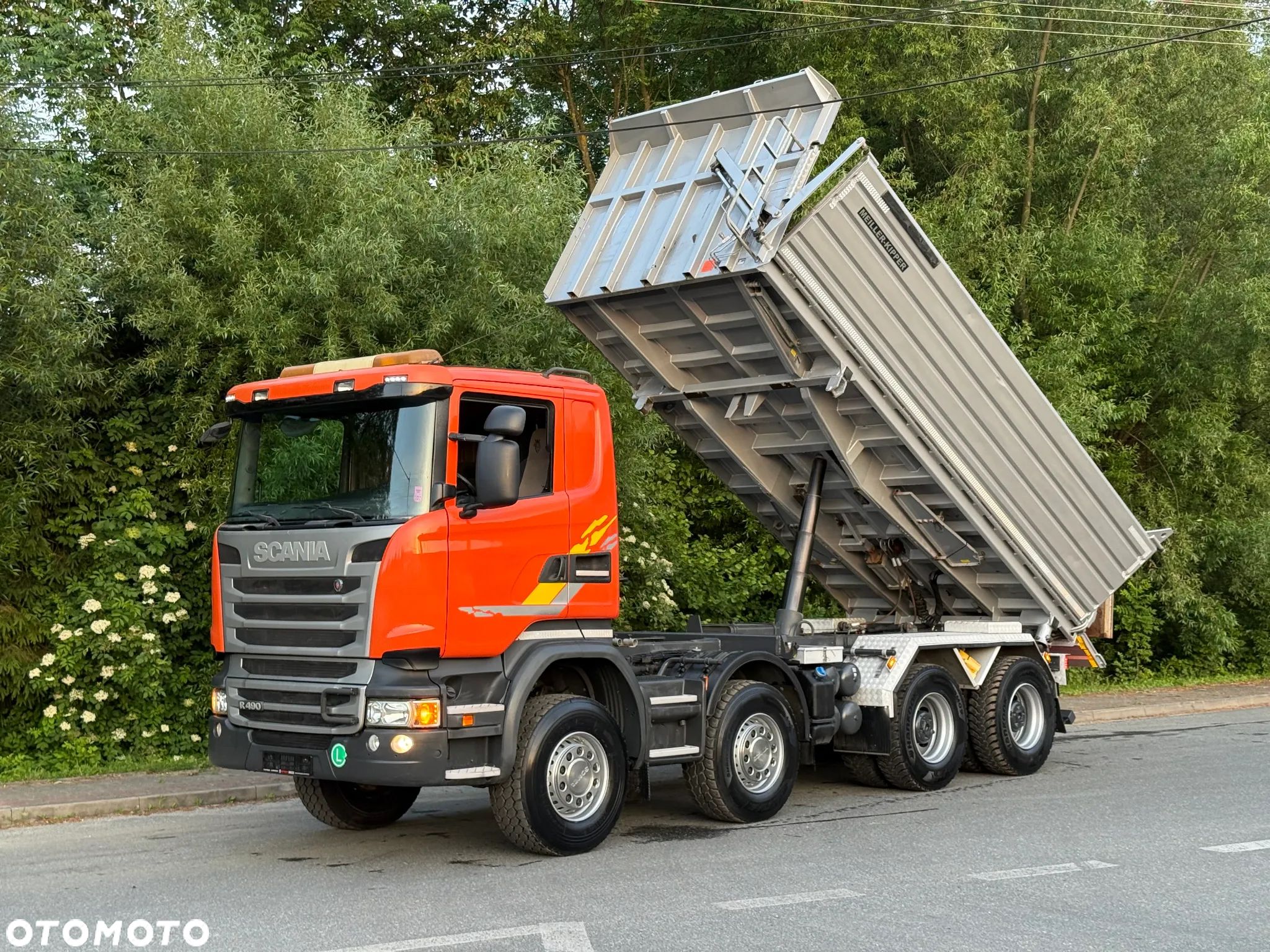 Scania * Kiper * Wywrotka *  Scania R490 * 8X4 * Bordmatic * Jak Nowy * Stan Perfekcyjny * Sprowadzony - 1