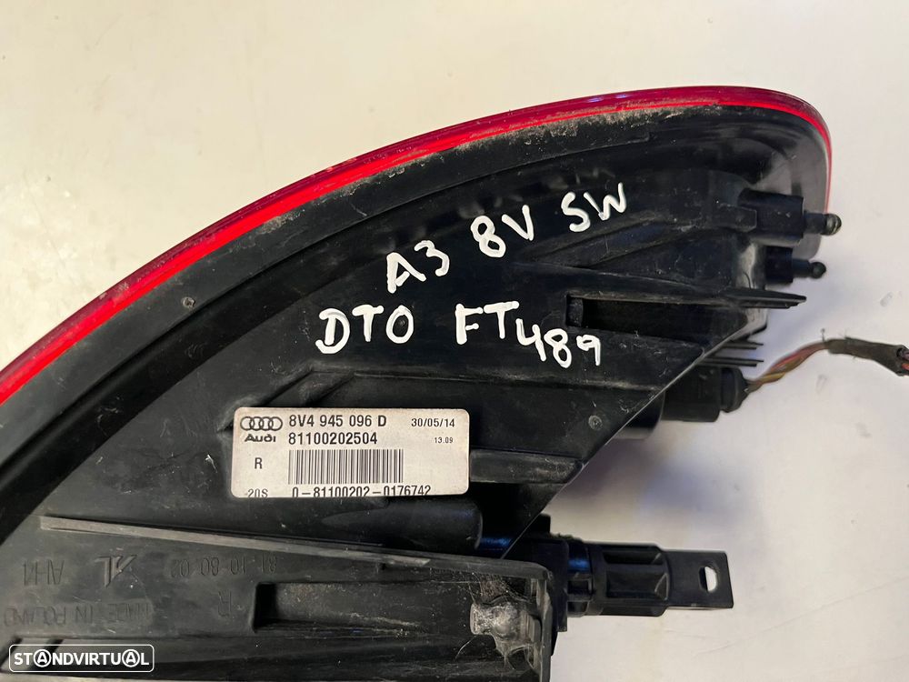 Audi A3 8V Sportback FAROLIM DIREITO/ ESQUERDO - FT489 - 10