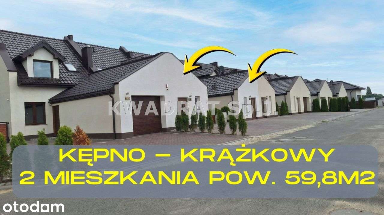 3 pokoje/duży balkon/pompa ciepła/Kępno-Krążkowy