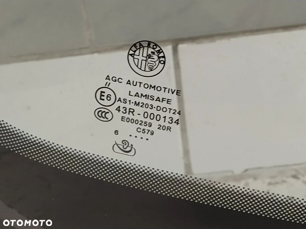 ALFA ROMEO GIULIETTA 10-20 SZYBA PRZEDNIA CZOŁOWA NOWA ORYGINALNA - 8