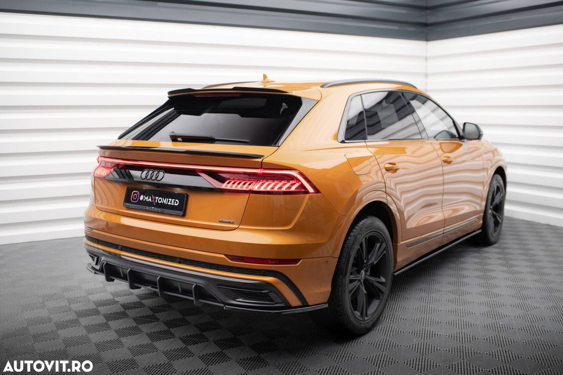 Prelungire Eleron compatibila cu Audi Q8 S-Line Maxton Design - 2