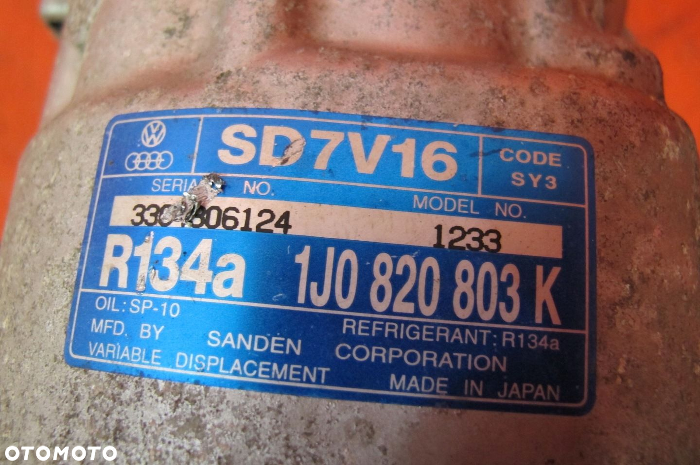 SKODA OCTAVIA I 1U 2.0 B AQY AUDI A3 8L GOLF IV LEON I SPRĘŻARKA KOMPRESOR - 3