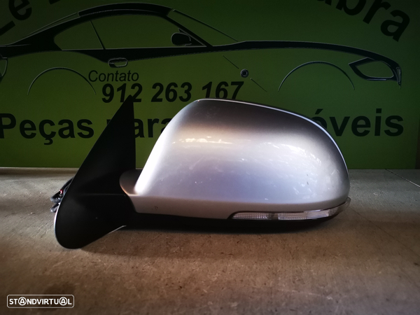 SKODA OCTAVIA II RETROVISOR ESQUERDO - ER201