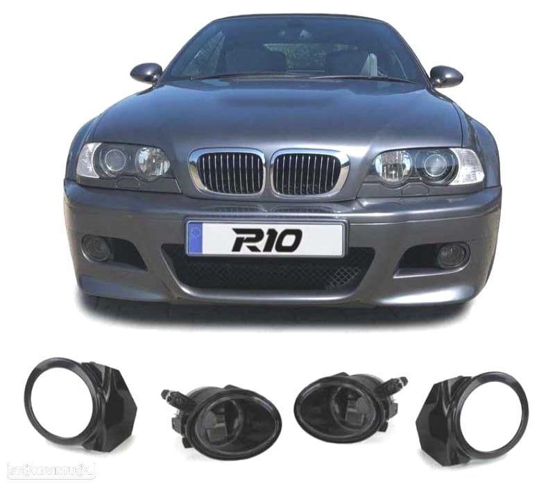 FARÓIS DE NEBLINA M BMW E46 E39 VIDRO ESCURECIDO - 1