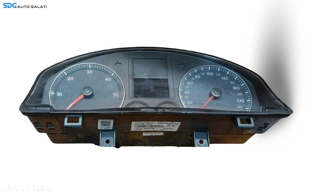 Ceas Ceasuri Cluster Instrumente Bord Volkswagen Golf 5 1.9 TDI BXE 2004 - 2008 Cod 1K0920863B [MX0180] - 4