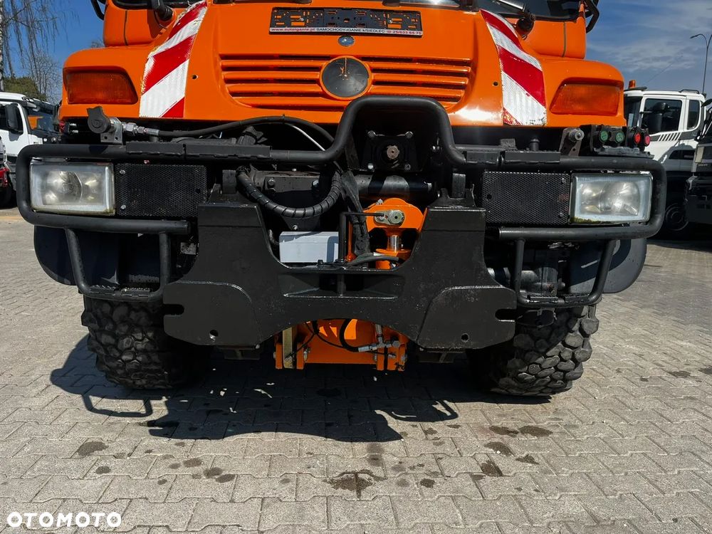 Mercedes-Benz UNIMOG 4 U400 405/12 4X4 CIĄGNIK/ WYWROTKA - 14