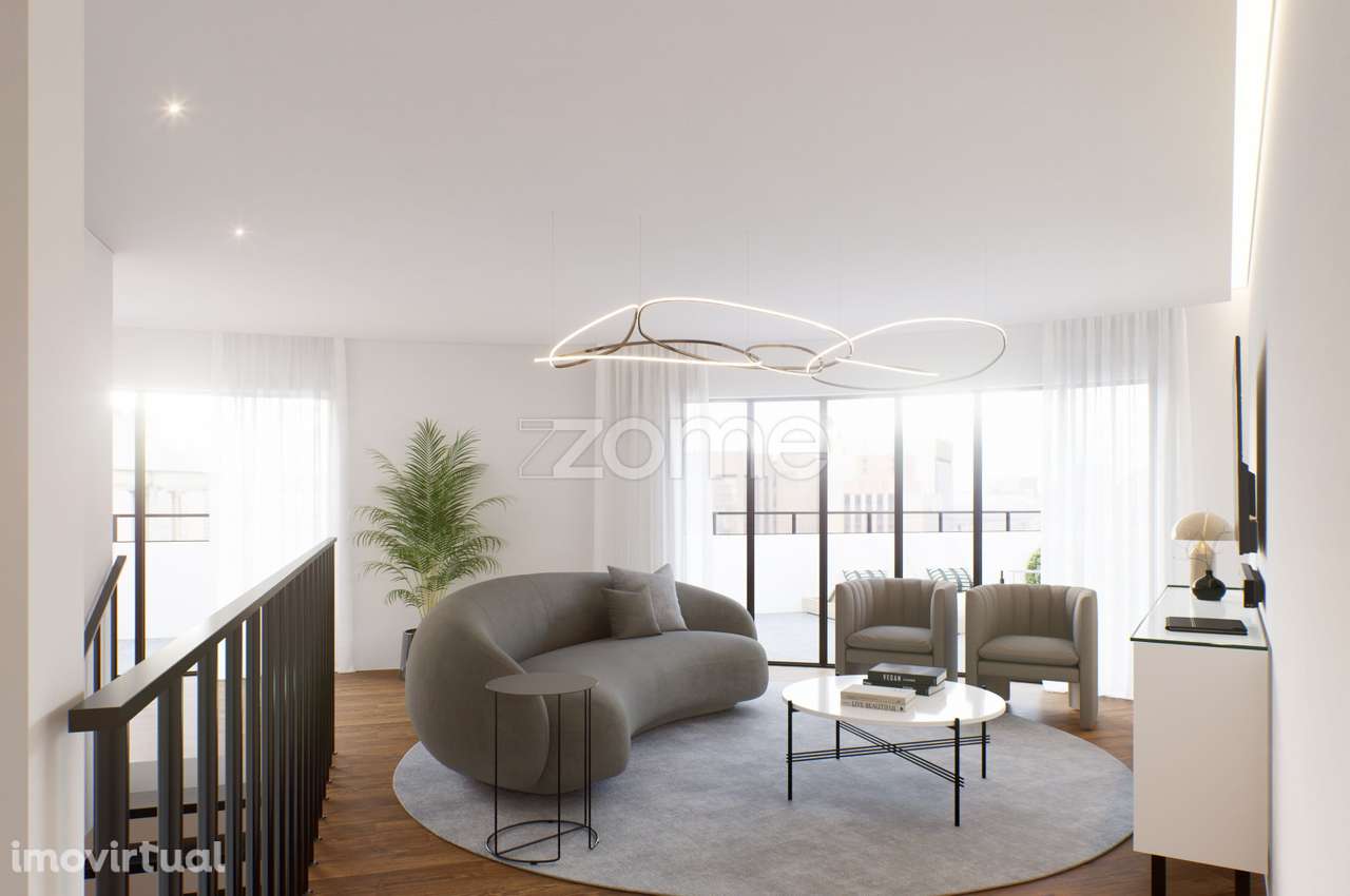 T1+1  de  73 m2 novo em Matosinhos Sul com lugar de garagem. - Grande imagem: 2/17