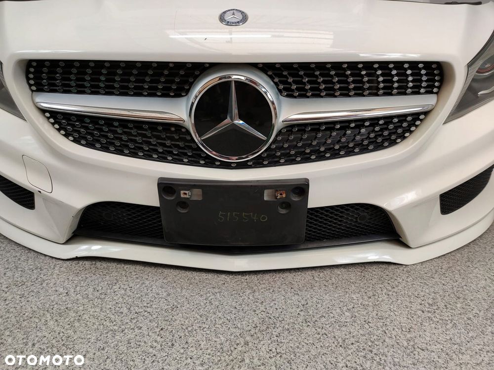 MERCEDES CLA W117 AMG ZDERZAK PAS BŁOTNIKI LAMPY BI XENON MASKA - 5