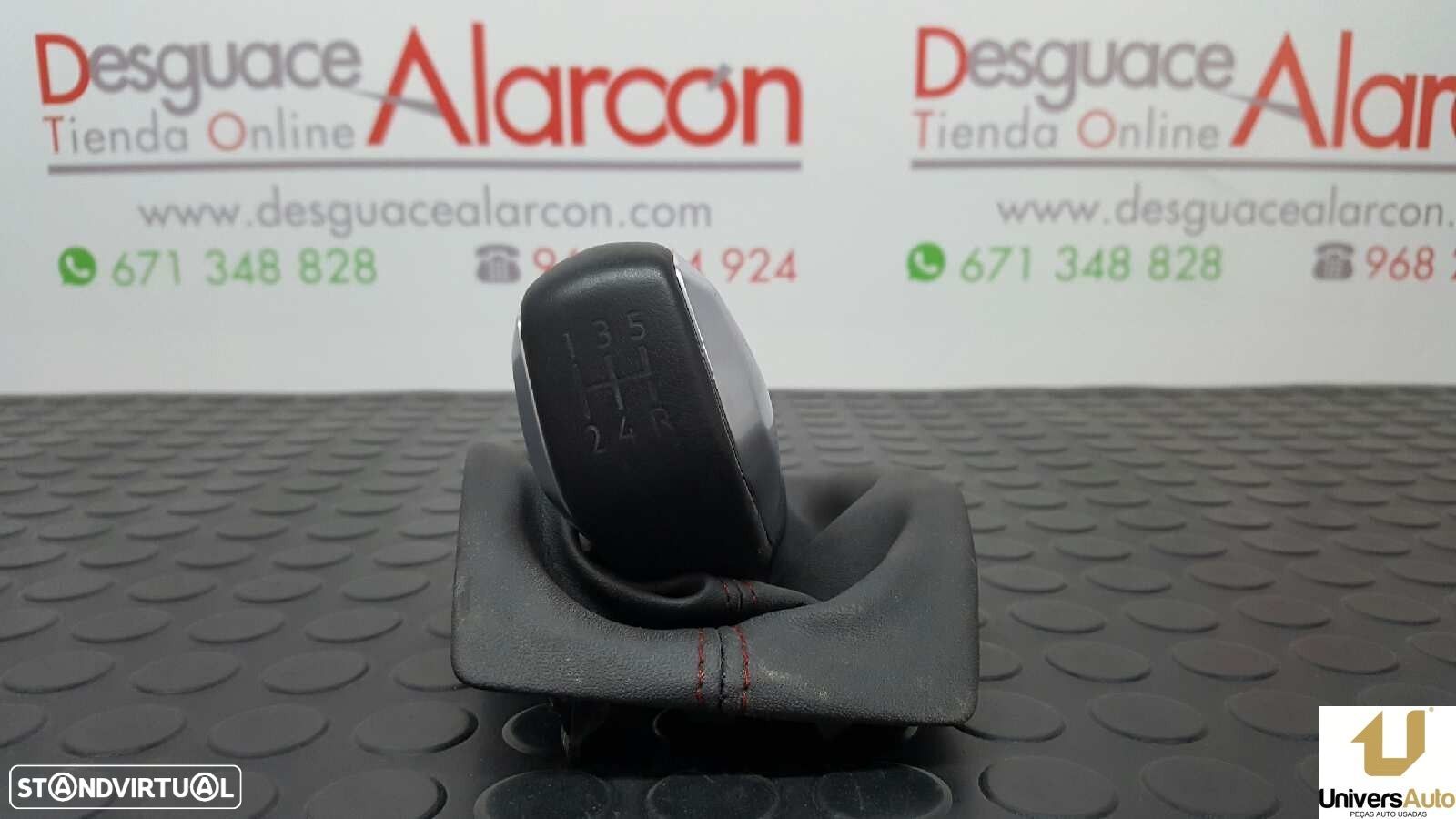 MANÍPULO DA ALAVANCA DE VELOCIDADES PEUGEOT 2008 (--.2013->) GT LINE - 1