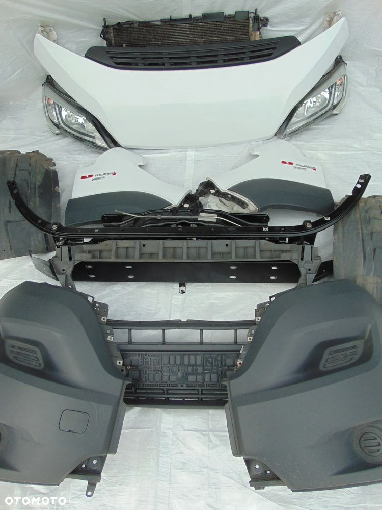 FIAT DUCATO 2,3 MAXI - przód kpl zestaw z nakładkami - 1