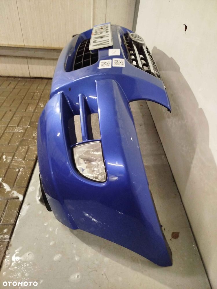 ^ ZDERZAK PRZÓD PRZEDNI KIA SPORTAGE II 2 K6 NIEBIESKI HALOGENY - 4