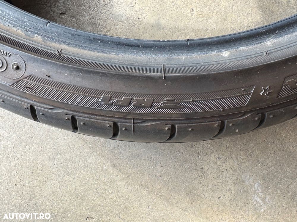Vând set anvelope 245/35/20-275/30/20 bridgestone de vară cu runflat ca noi - 9