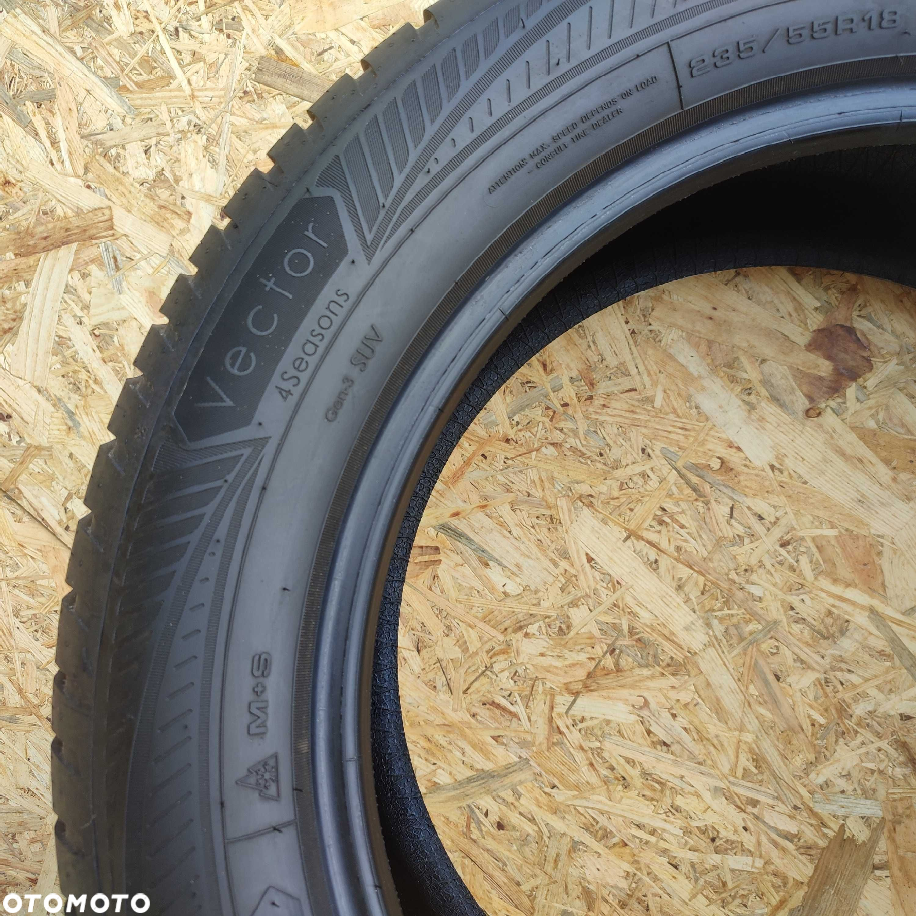 1x Opona 235/55 R18 Goodyear Vector 4 Seasons Gen 3 SUV 8MM 104V 2023r - 6