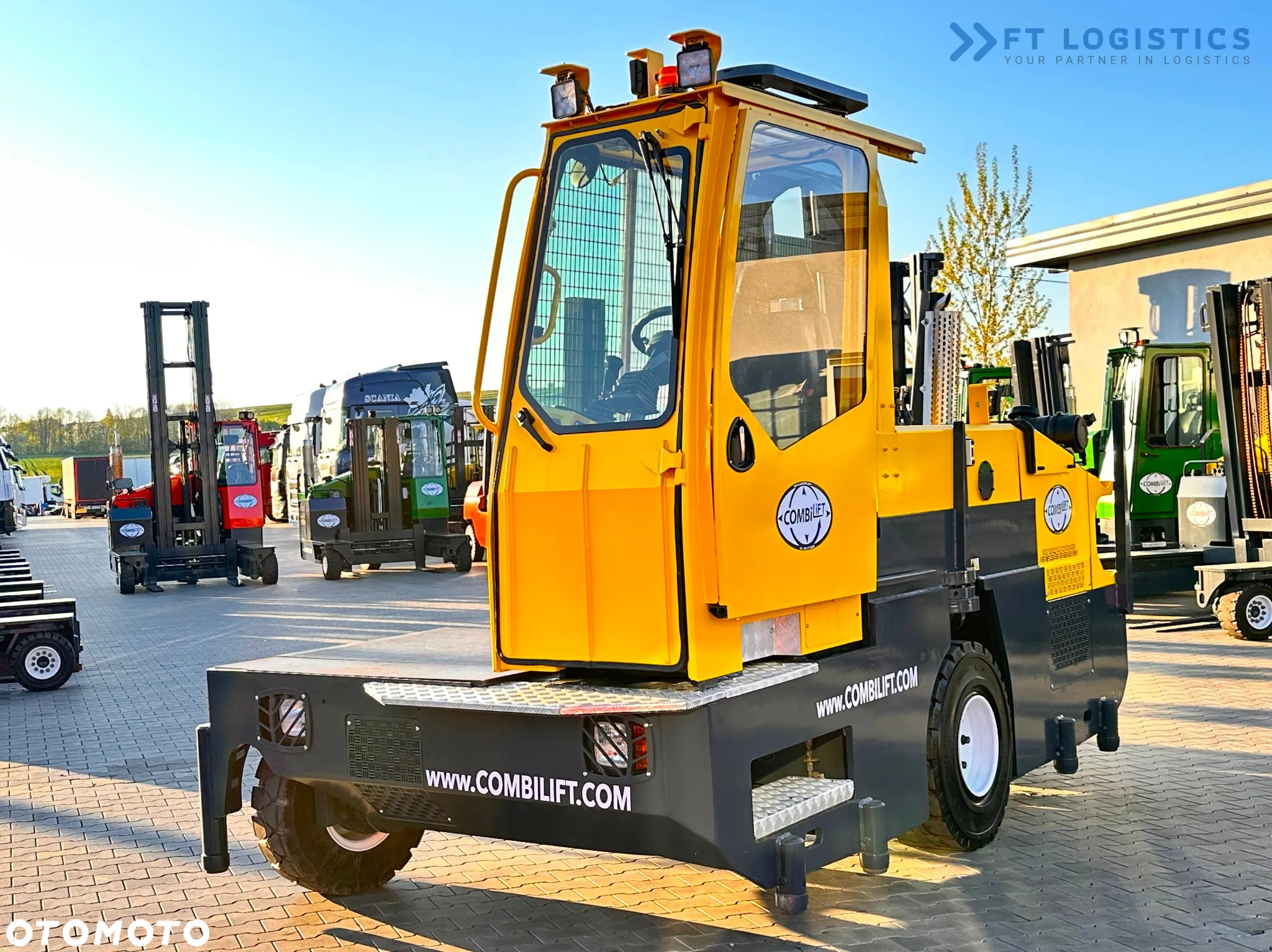 Combilift C5000SL / 5T / DUPLEX - 4000MM / WOLNY SKOK / LPG / JAK NOWY!!! - 4