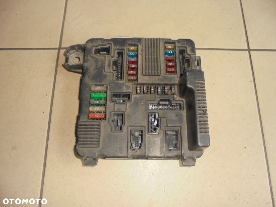 MODUL UPC SKRZYNKA BSI RENAULT MEGANE SCENIC II 8200306033 - 1