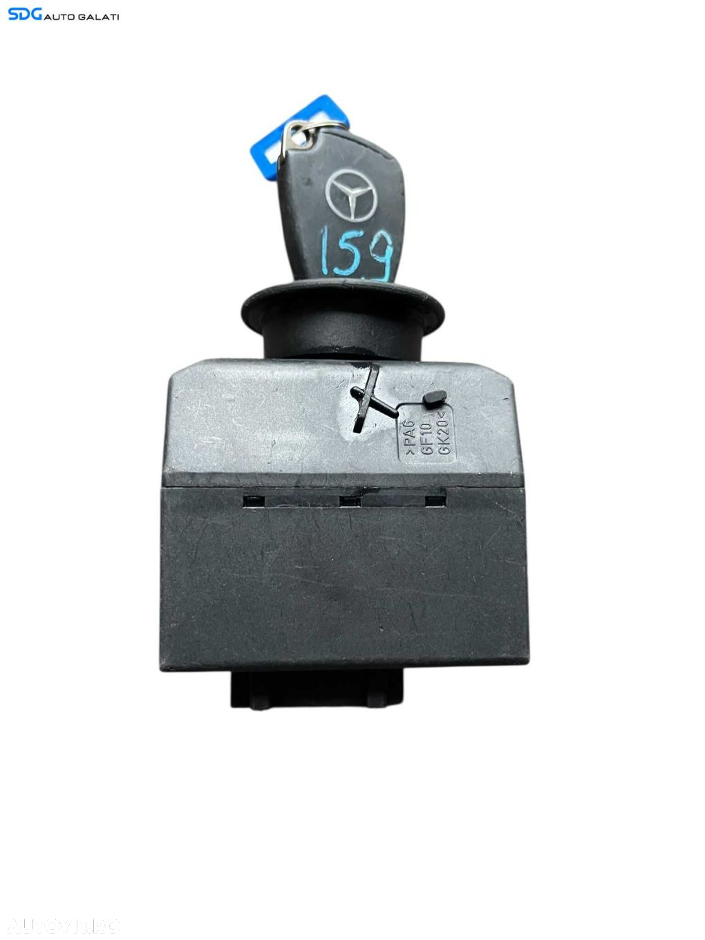 Butuc Contact Auto Pornire cu 1 Chei Cheie Mercedes Clasa C Class W203 C180 C200 C220 C270 2001 - 2007 Cod 2035450308 [B4241] - 3