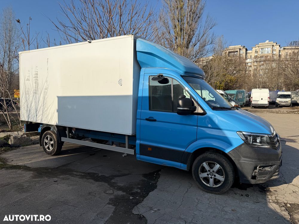Volkswagen VW Crafter Cub TVA DEDUCTIBIL 35 an 2020 2.0tdi 157.000km Istoric Service Complet la reprezentanta vw Stare foarte buna NU Mercedes Sprinter Duba Iveco Ford transit izoterma - 23