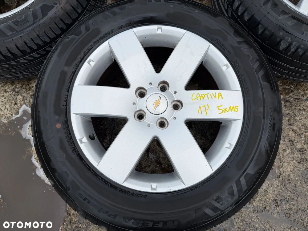 Felgi 17' koła Chevrolet Captiva Antara 5x115 ET46 7,0Jx17 centr 70,1 OE - 2