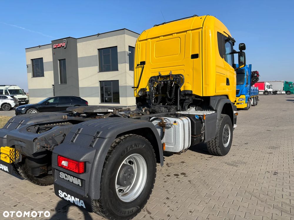 Scania Scania G490  4x4 stały napęd na wał, EURO 6, skrzynia redukcyjna , biegi terenowe , hydraulika do wywrotu, z Niemiec (G410 , G450) - 20