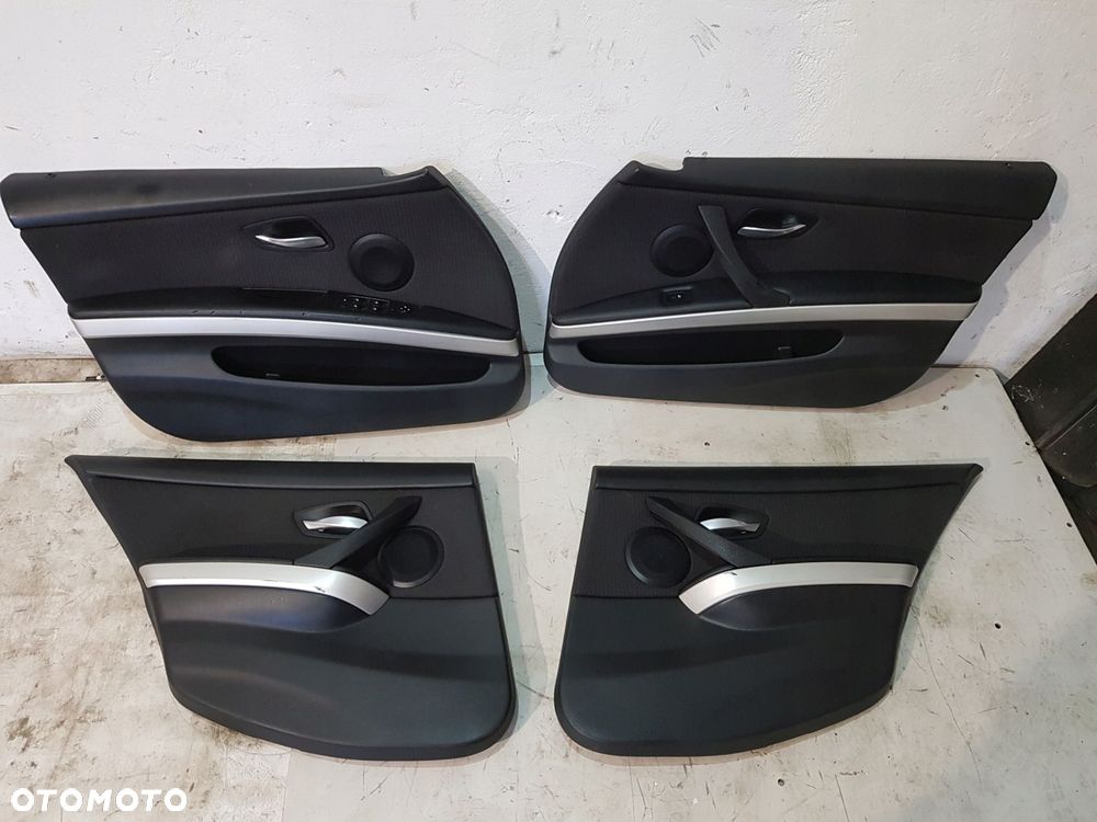 boczki tapicerka drzwi bmw seria 3 e91 lci eur komplet - 1