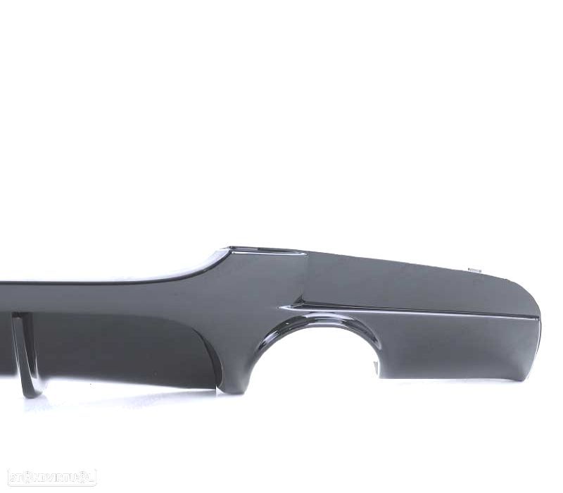 DIFUSOR BMW E90 E91 04-12 LOOK M PERFORMANCE PRETO BRILHANTE - 4