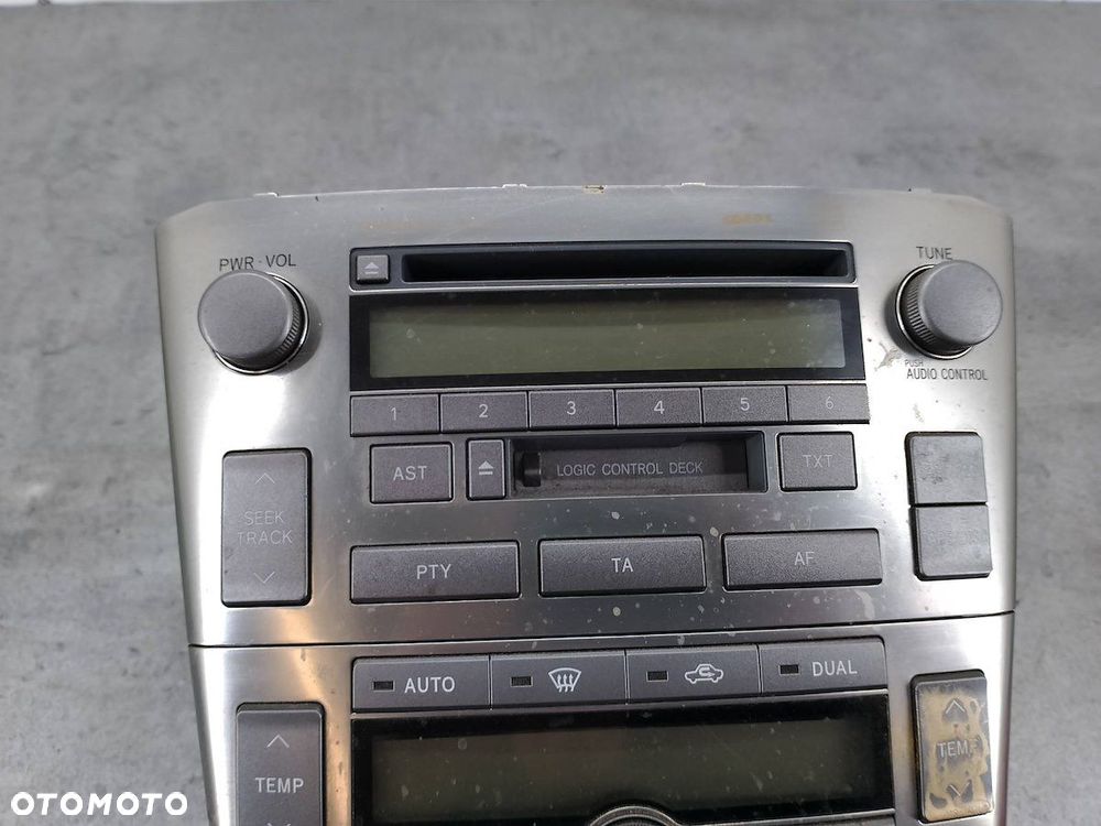 RADIO  TOYOTA AVENSIS II T25 86120-0580  55902-05050-F - 3