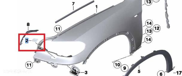 Części BMW X5 E70 LCI 2008-2013 nowe, nieużywane - 34