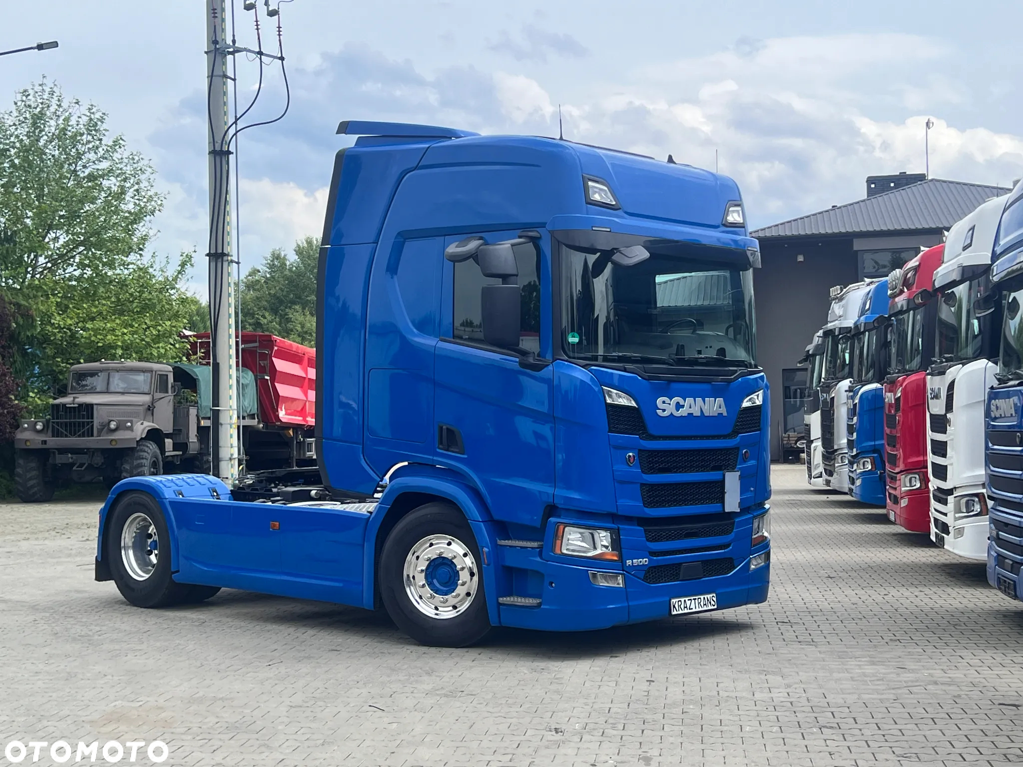 Scania R500 2020 cała na poduszce z hydrauliką z Niemiec kontrakt serwisowy ASO - 5