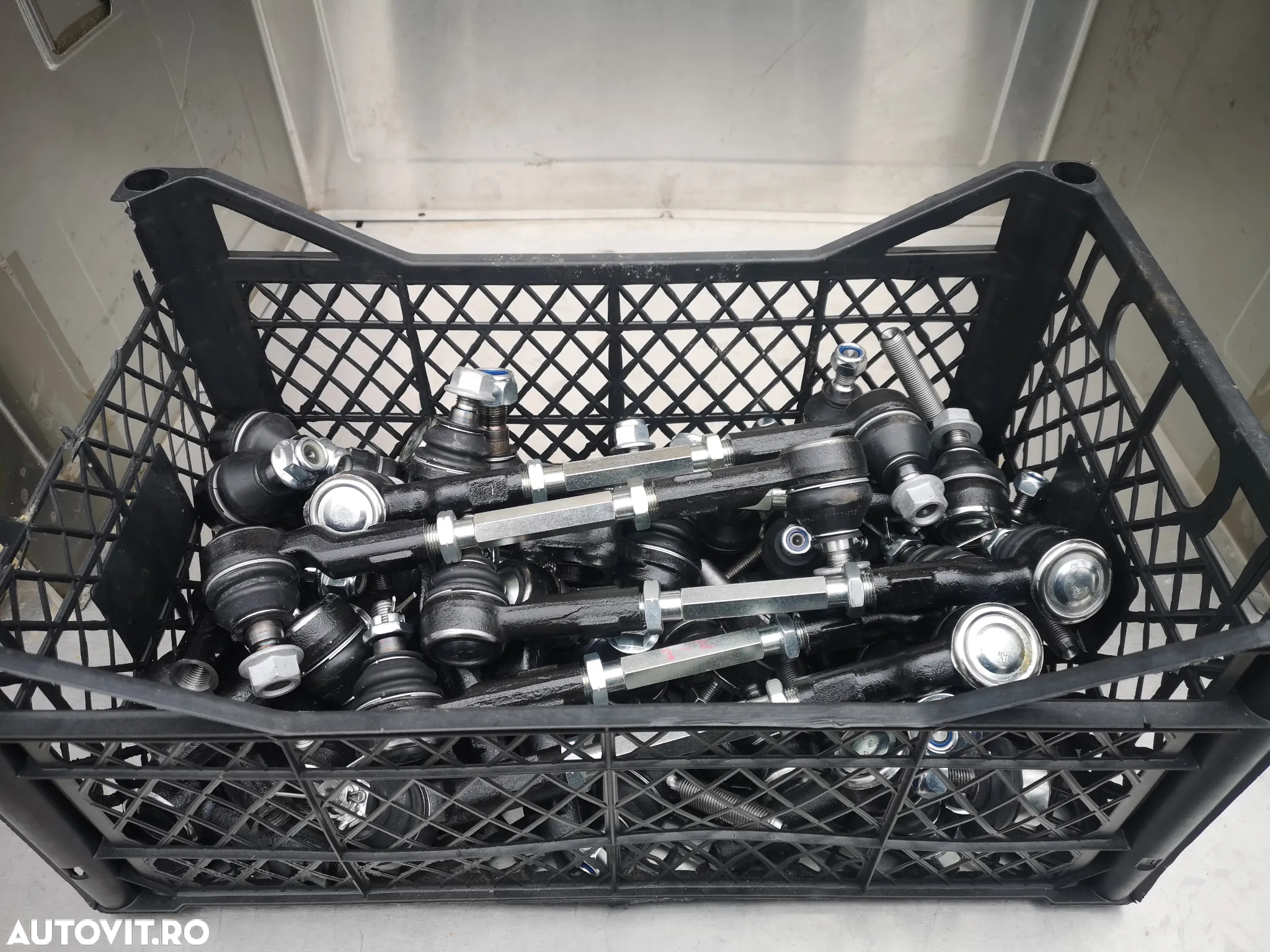 Nissan Cabstar E 2003-2006 articulatie cap bară directie M16 cu M12 pivoți bucse silent, antiruliu - 31