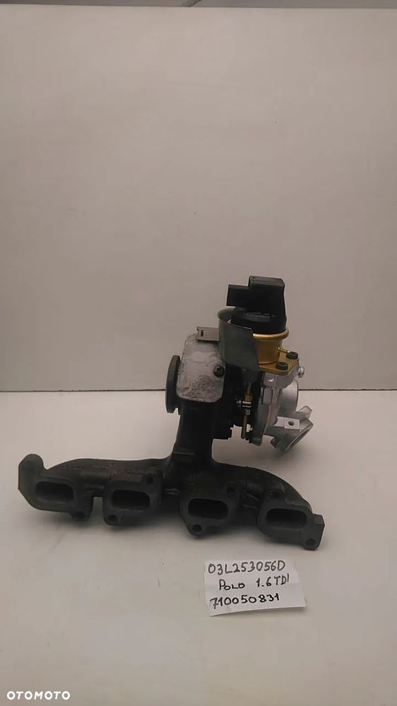 TURBOSPRĘŻARKA 1.6 TDI 90KM 105KM CAYA CAYB CAYC CLNA POLO 03L253056D - 2