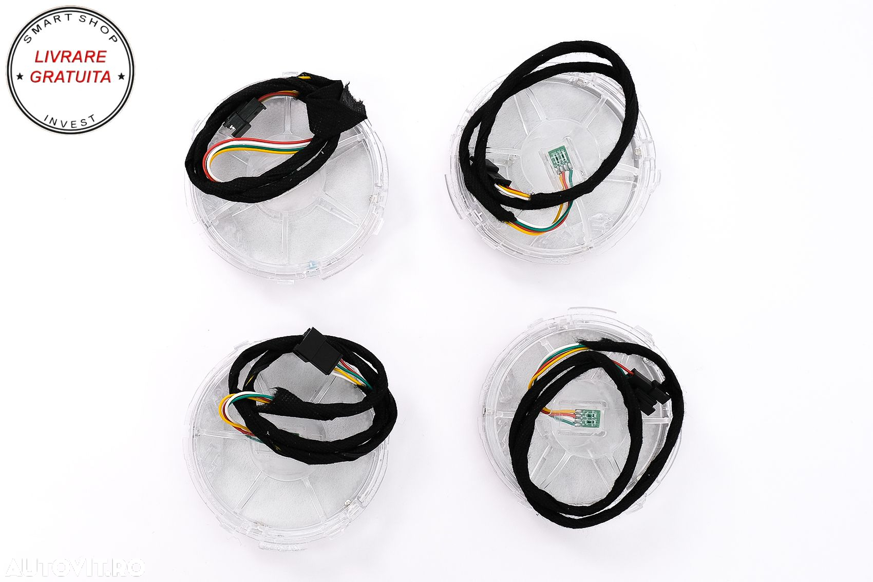 Ornamente Interior Capac Usa pentru Difuzor 64 culori LED Mercedes E-Class W213 S2- livrare gratuita - 2