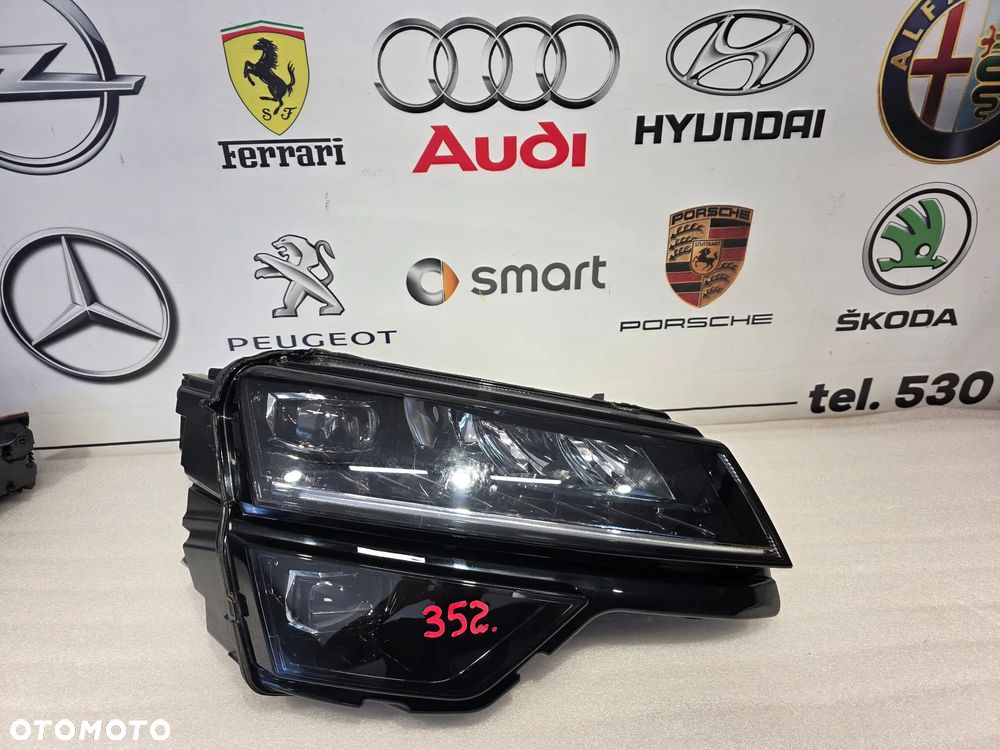 SKODA KAROQ 57B 17- FULL LED FULLLED FULLED PRAWA LAMPA PRZEDNIA PRZÓD NR 57B941016D NR AUKCJI LPP352 - 1