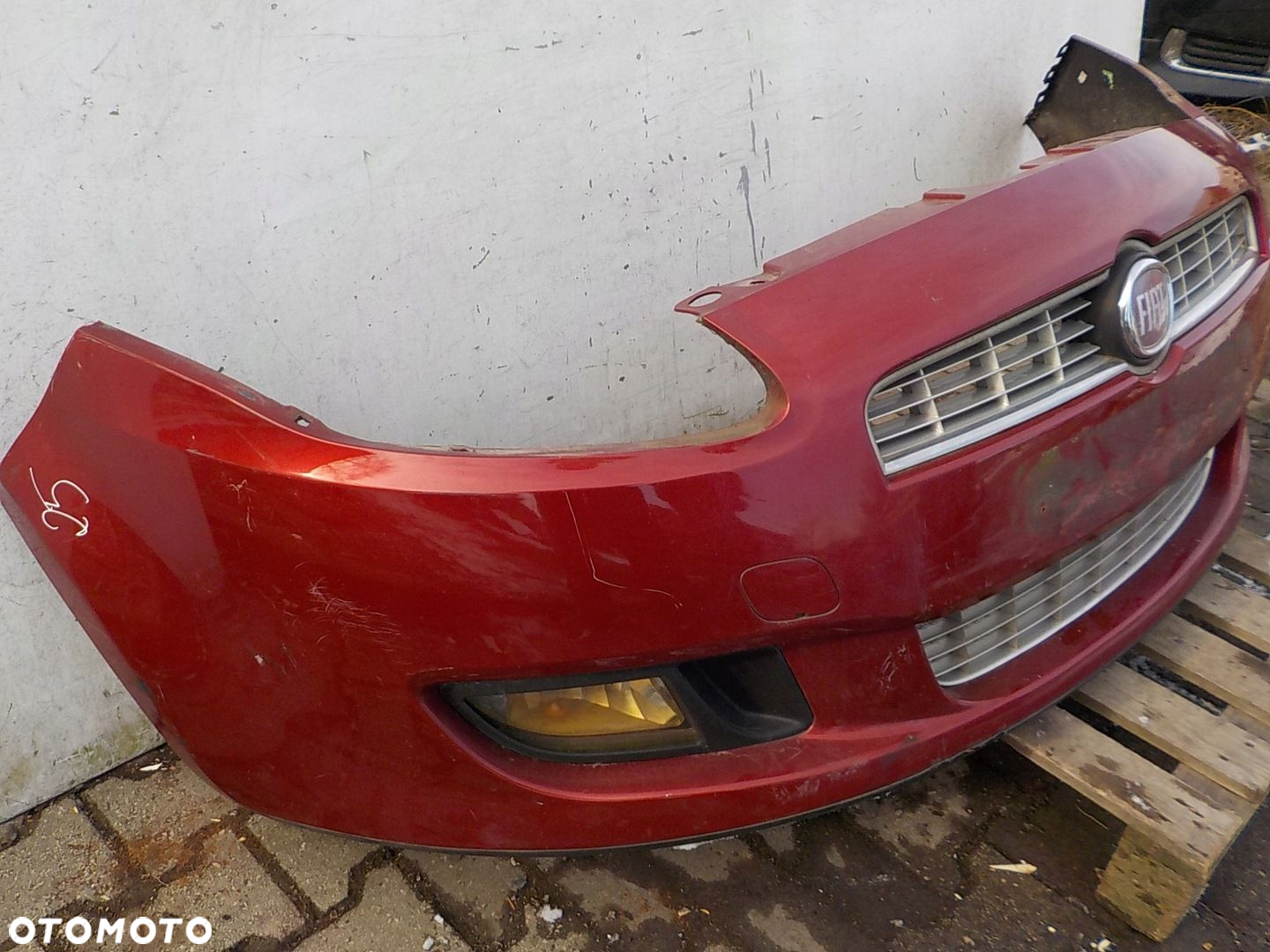 25 FIAT BRAVO II ZDERZAK PRZÓD PRZEDNI - 10