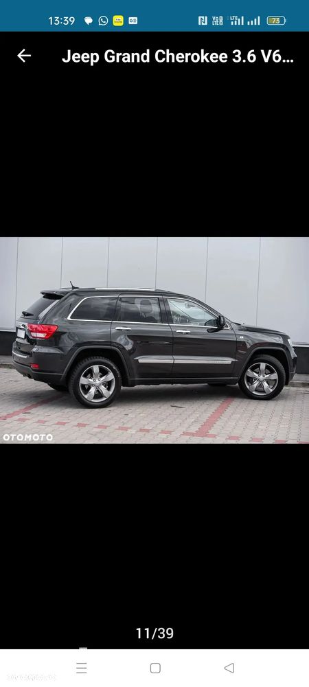 Jeep Grand Cherokee 3.6 V6 Overland - 11