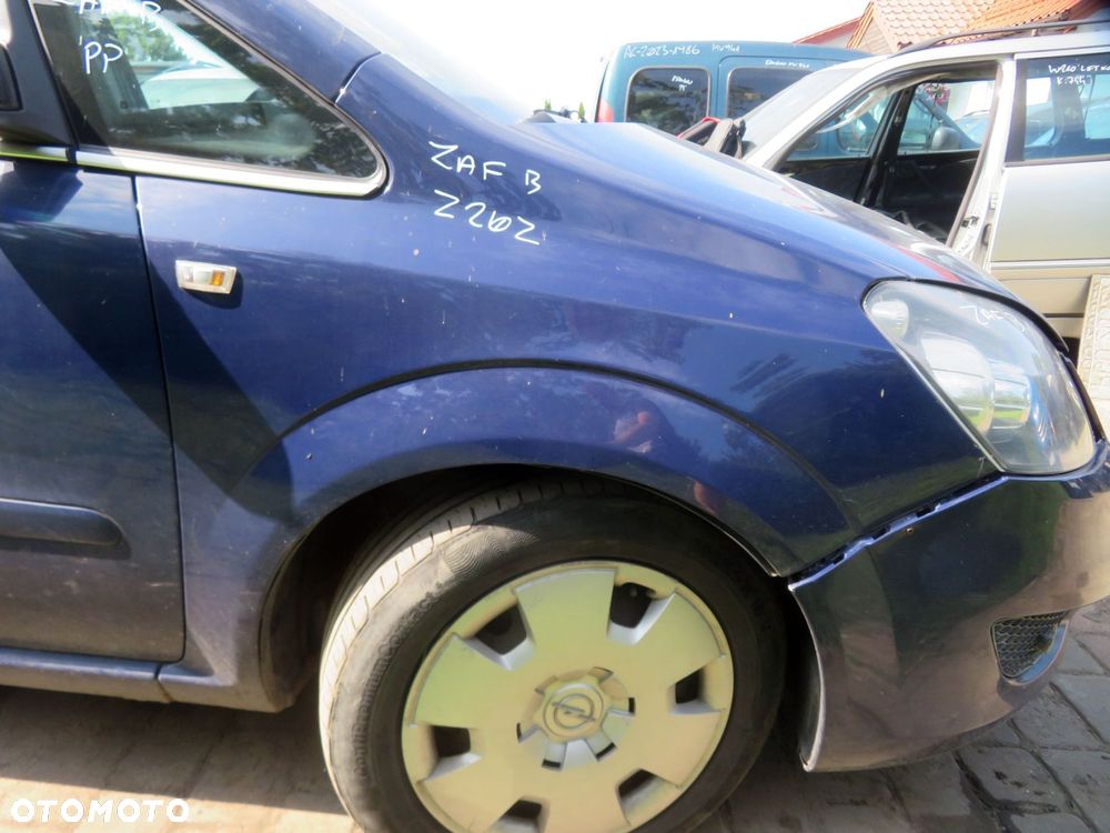 MASKA ZDERZAK BŁOTNIKI LAMPY ZAFIRA B Z20Z  OPEL 2005-2008 GRANATOWY PRZÓD KOMPLETNY - 13