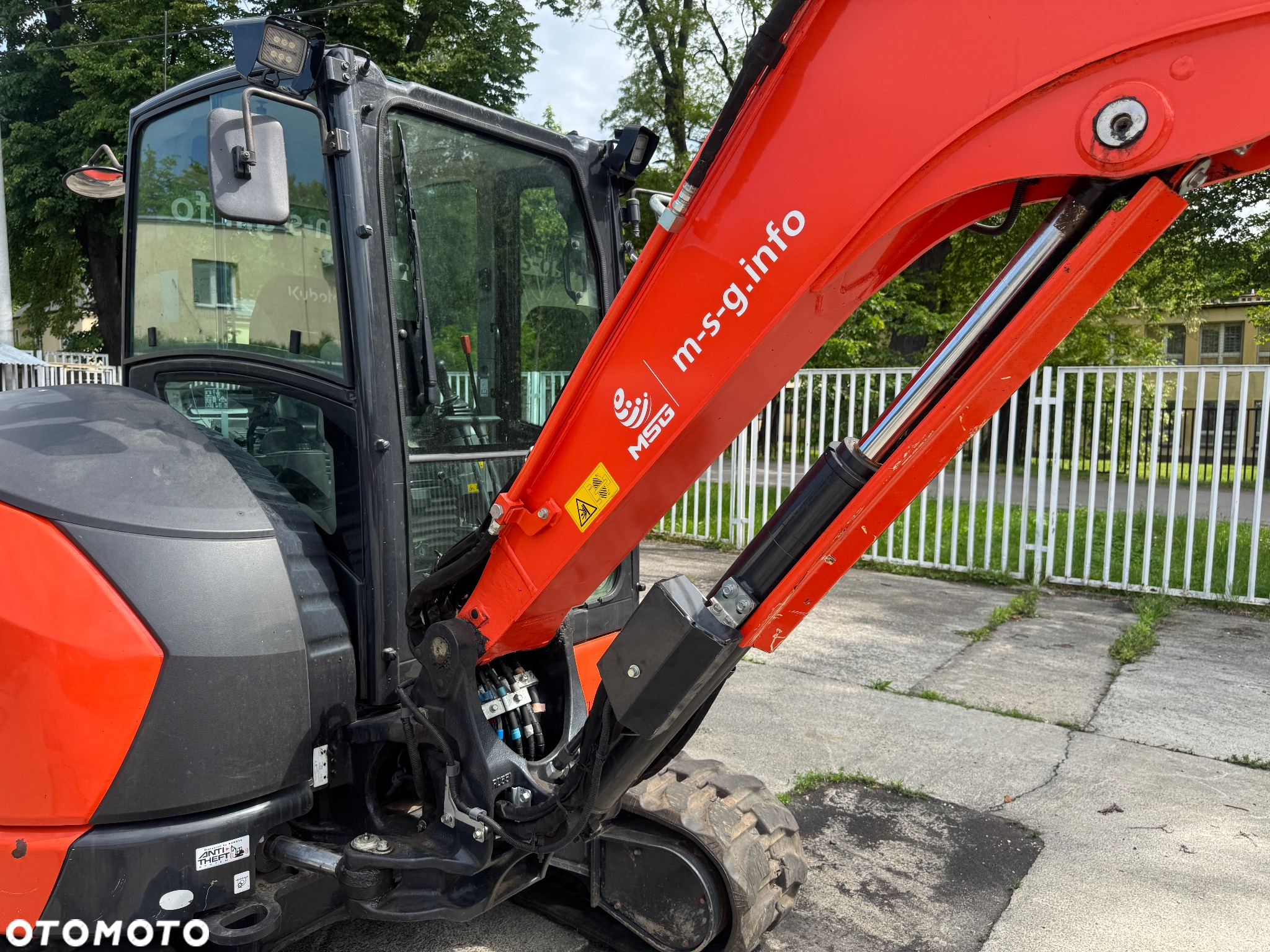 Kubota Midikoparka U56-5 - 15