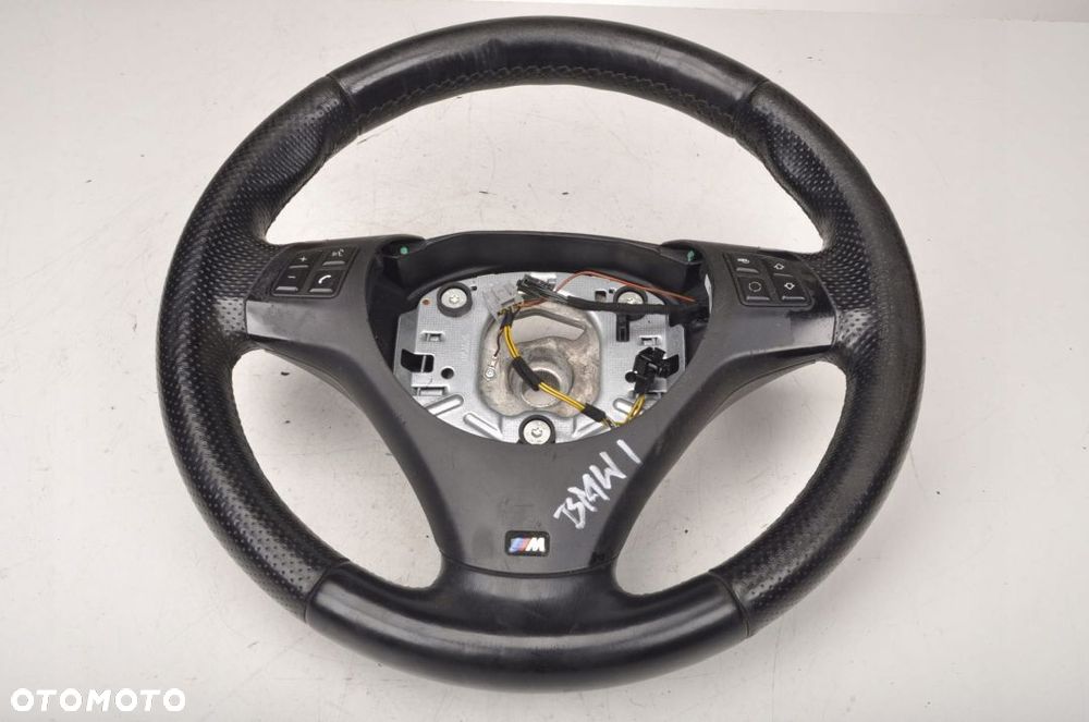 BMW E81 M PAKIET KIEROWNICA SKÓRA MULTIFUNKCYJNA - 1