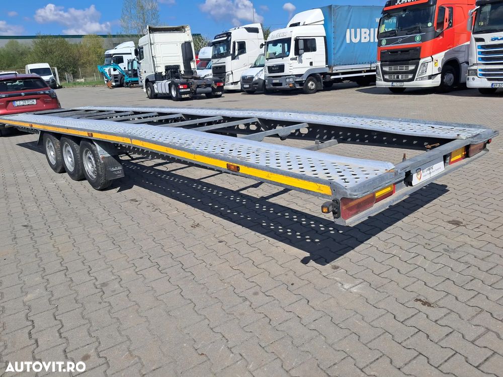 SYRIUSZ B3H REMORCA CU 3 AXE TRANSPORT AUTO - 1