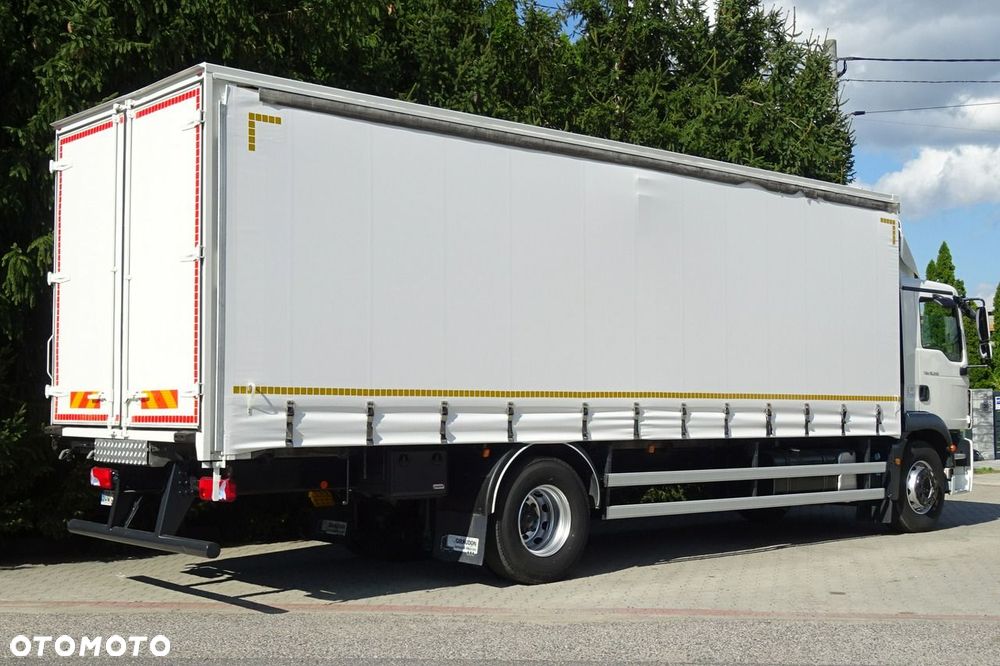 MAN TGM 18.290 Euro 6 kontener firanka 20 pal Sprowadzony klima - 7