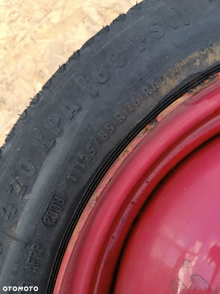 KOŁO DOJAZDOWE ZAPASOWE PEUGEOT 308 CITROEN 16 CALI 4X108 - 2