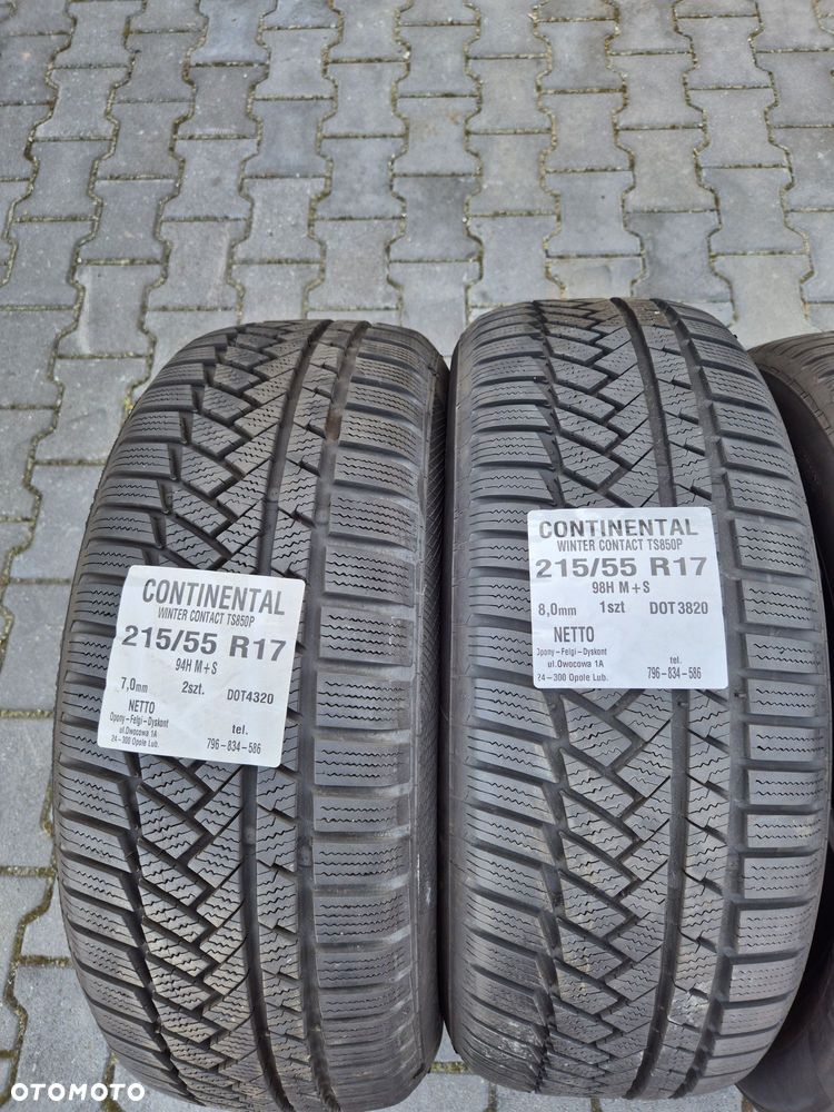 Opony Continental 215 55 R17 - 2