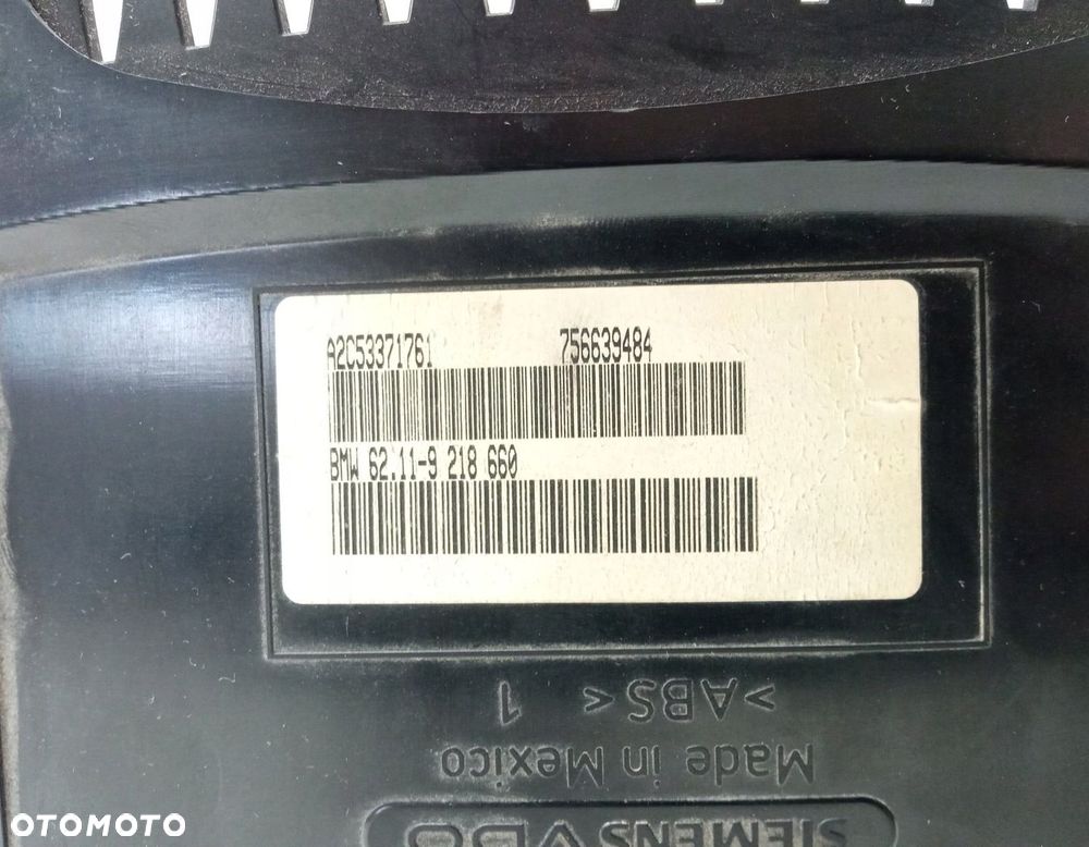 ZEGARY LICZNIK BMW X5 X6M E70 E71 M-PERFORMANCE 9218660 A2C53371761 EUROPA - 5