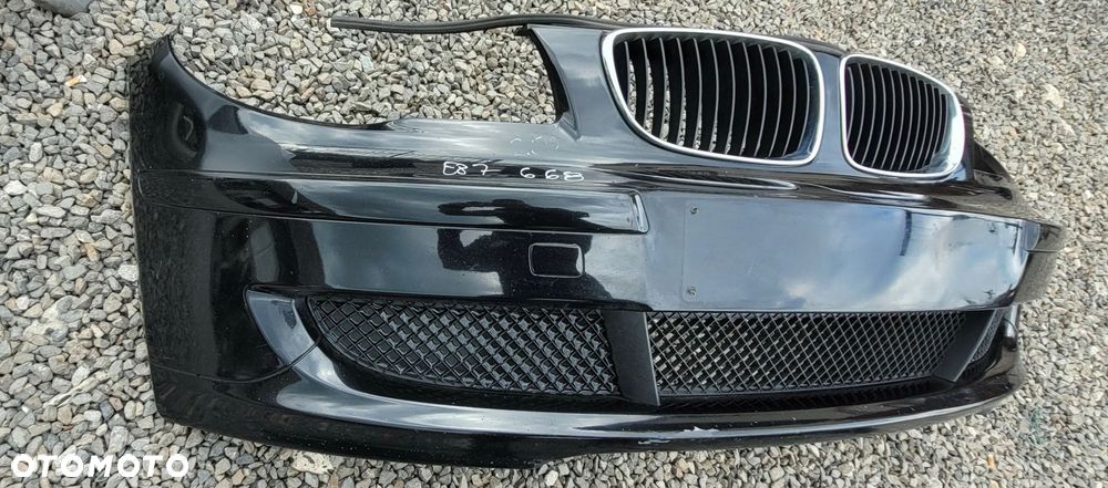 ZDERZAK PRZÓD PRZEDNI BMW E81 E87 668 SHWARZ II - 2