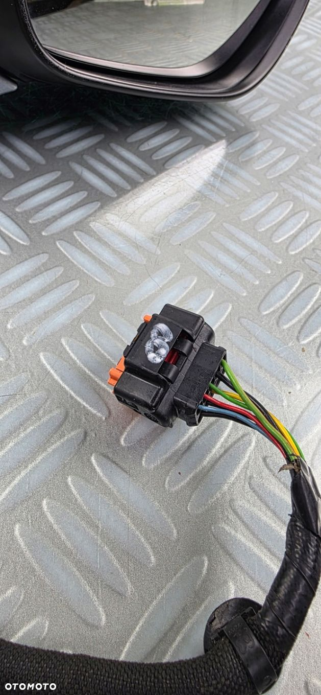 lusterko prawe zewnętrzne PEUGEOT 508 8pin 2010-2018r EUROPA - 9