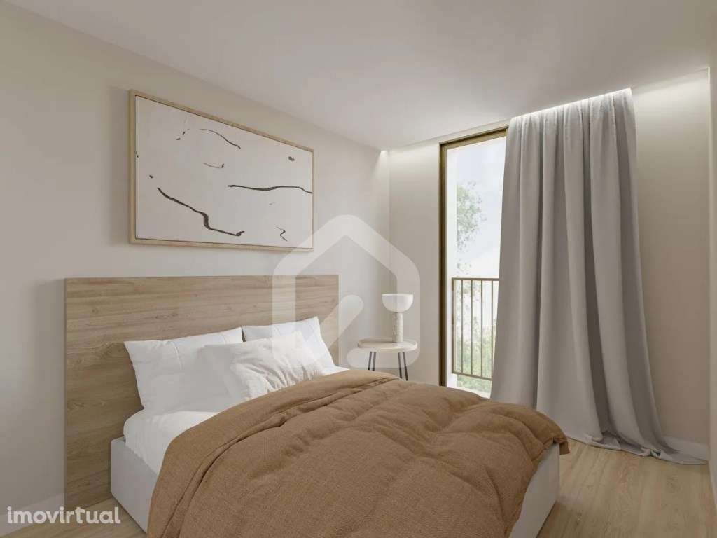 Apartamento T2 com terraço, no Parque Sinçães - Grande imagem: 5/9